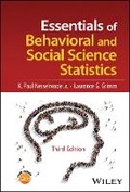 Cover: Essentials of Behavioral and Social Science Statistics - Wiley