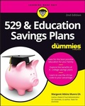 Cover: 529 & Education Savings Plans For Dummies - Wiley