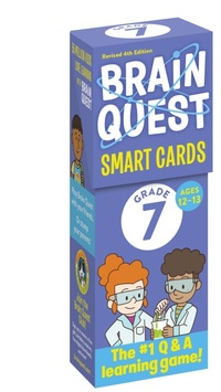 Enlarge image Cover: Brain Quest 7th Grade Smart Cards Revised 4th Edition - Workman Publishing