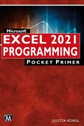 Bild: Microsoft Excel 2021 Programming Pocket Primer - Mercury Learning & Information