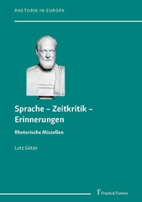 Abbildung von: Sprache - Zeitkritik - Erinnerungen - Frank & Timme