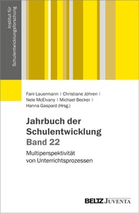 Abbildung von: Jahrbuch der Schulentwicklung. Band 22 - Beltz Juventa