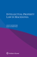 Cover: Intellectual Property Law in Macedonia - Kluwer Law International