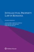 Cover: Intellectual Property Law in Romania - Kluwer Law International