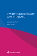 Cover: Family and Succession Law in Ireland - Kluwer Law International