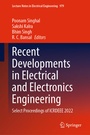 Cover: Recent Developments in Electrical and Electronics Engineering - Springer
