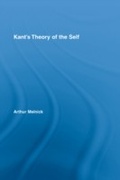 Cover: Kant's Theory of the Self - Routledge
