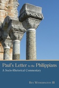 Cover: Paul's Letter to the Philippians - Wm B Eerdmans Publishing Co