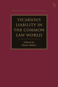 Bild: Vicarious Liability in the Common Law World - Hart Publishing
