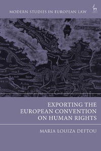 Abbildung von: Exporting the European Convention on Human Rights - Hart Publishing