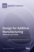 Cover: Design for Additive Manufacturing - MDPI AG