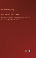 Cover: Vom Roroima zum Orinoco - Outlook Verlag