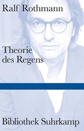 Cover: Theorie des Regens - Suhrkamp