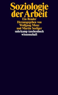 Abbildung von: Soziologie der Arbeit - Suhrkamp