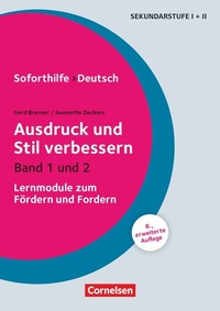 Abbildung von: Soforthilfe - Deutsch - Cornelsen Pädagogik