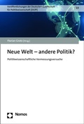Cover: Neue Welt - andere Politik? - Nomos