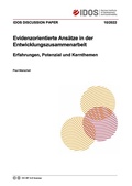 Cover: Evidenzorientierte Ans&auml;tze in der Entwicklungszusammenarbeit - German Institute of Development and Sustainability (IDOS) gGmbH