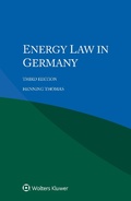 Cover: Energy Law in Germany - Wolters Kluwer