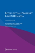 Cover: Intellectual Property Law in Romania - Wolters Kluwer