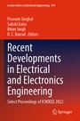 Cover: Recent Developments in Electrical and Electronics Engineering - Springer
