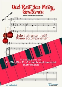 Abbildung von: God Rest Ye Merry, Gentlemen (in Am) for solo instrument w/ piano - Glissato Edizioni Musicali