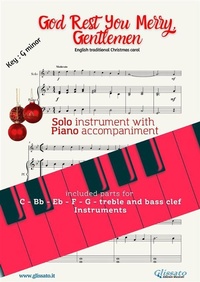 Abbildung von: God Rest Ye Merry, Gentlemen (in Gm) for solo instrument w/ piano - Glissato Edizioni Musicali