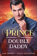 Cover: Prince Double Daddy (Royal Heat, #5) - Royal Heat