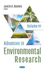 Bild: Advances in Environmental Research. Volume 91 - Nova Science Publishers Inc