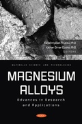 Cover: Magnesium Alloys: Advances in Research and Applications - Nova Science Publishers Inc