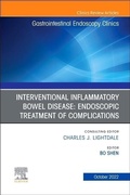 Cover: Interventional Inflammatory Bowel Disease: Endoscopic Treatment of Complications, An Issue of Gastrointestinal Endoscopy Clinics: Volume 32-4 - Elsevier