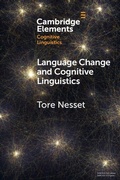 Cover: Language Change and Cognitive Linguistics - Cambridge University Press