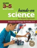 Cover: Properties of Energy for Grades 3-5 - Portage & Main Press