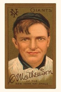 Abbildung von: Vintage Journal Early Baseball Card, Christy Mathewson - Found Image Press