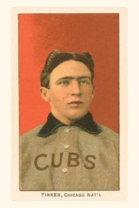 Abbildung von: Vintage Journal Early Baseball Card, Joe Tinker - Found Image Press