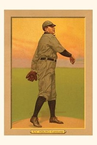 Abbildung von: Vintage Journal Early Baseball Card, Cy Young - Found Image Press