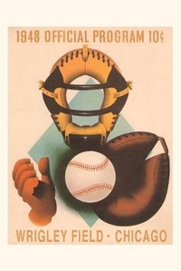 Abbildung von: Vintage Journal Wrigley Field Poster with Phantom Catcher - Found Image Press