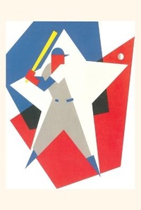 Abbildung von: Vintage Journal Star Baseball Player Graphic - Found Image Press