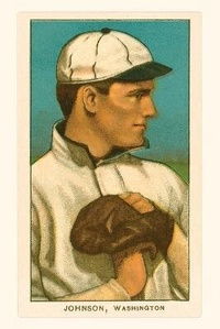 Abbildung von: Vintage Journal Early Baseball Card, Walter Johnson - Found Image Press