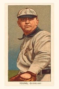 Abbildung von: Vintage Journal Early Baseball Card, Cy Young - Found Image Press