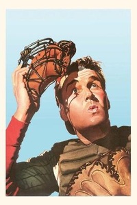 Abbildung von: Vintage Journal Baseball Catcher Watching Ball - Found Image Press