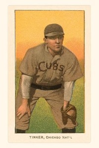 Abbildung von: Vintage Journal Early Baseball Card, Joe Tinker - Found Image Press