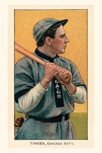 Abbildung von: Vintage Journal Early Baseball Card, Joe Tinker - Found Image Press