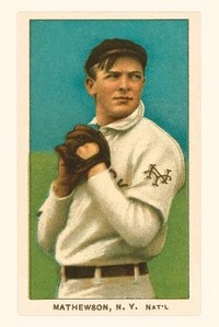 Abbildung von: Vintage Journal Early Baseball Card, Christy Mathewson - Found Image Press