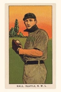 Abbildung von: Vintage Journal Early Baseball Card, Clyde Hall - Found Image Press