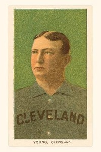 Abbildung von: Vintage Journal Early Baseball Card, Cy Young - Found Image Press