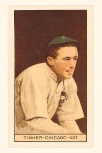 Abbildung von: Vintage Journal Early Baseball Card, Joe Tinker - Found Image Press