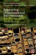 Cover: Improving Organizational Interventions For Stress and Well-Being - Routledge