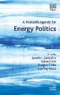 Cover: A Research Agenda for Energy Politics - Edward Elgar Publishing
