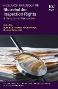 Cover: Research Handbook on Shareholder Inspection Rights - Edward Elgar Publishing
