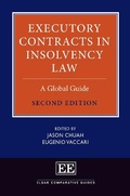 Cover: Executory Contracts in Insolvency Law - Edward Elgar Publishing